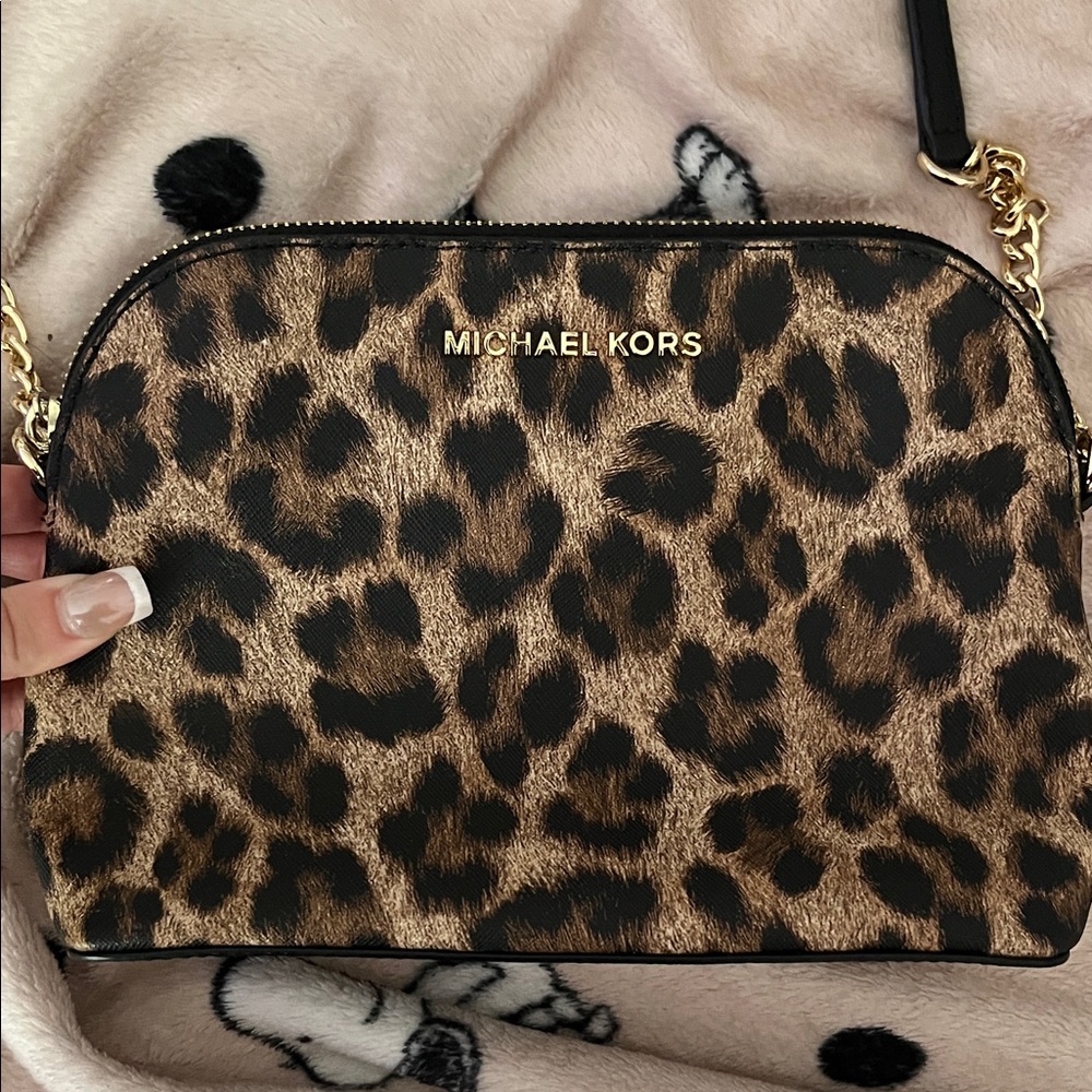 Michael Kors Animal Print Crossbody Bag